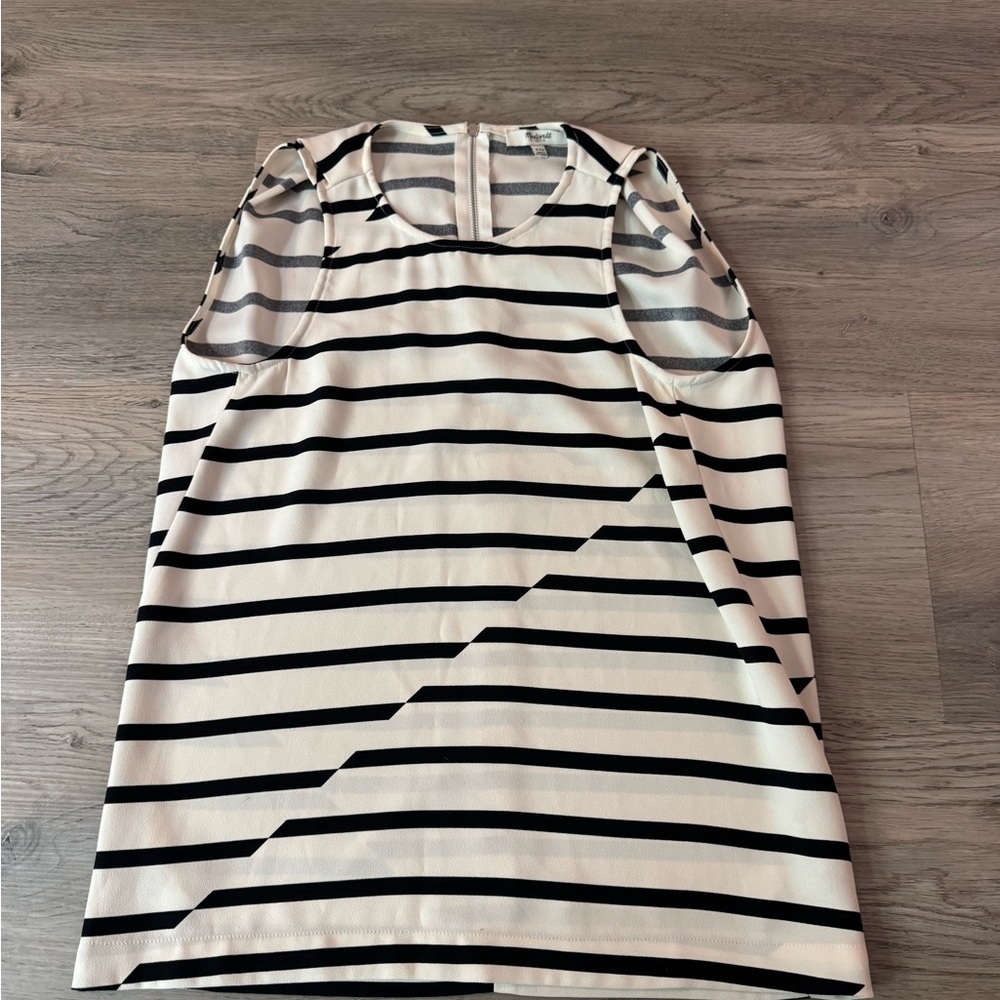 Madewell Striped Sleeveless Top